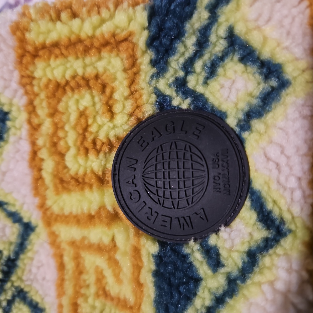 American Eagle Geometric Patterned Woman's Sweater - image 3